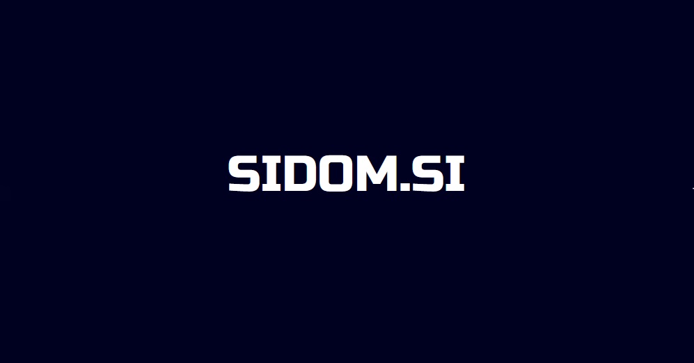 SIDOM.SI logo