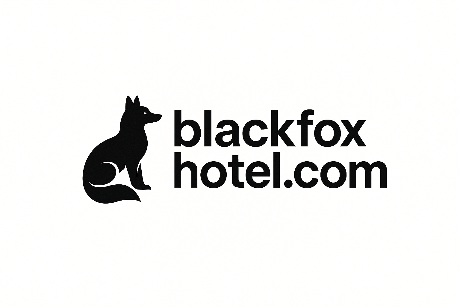 blackfoxhotel.com 標誌