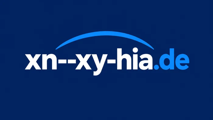 Domain xn--xy-hia.de Brand