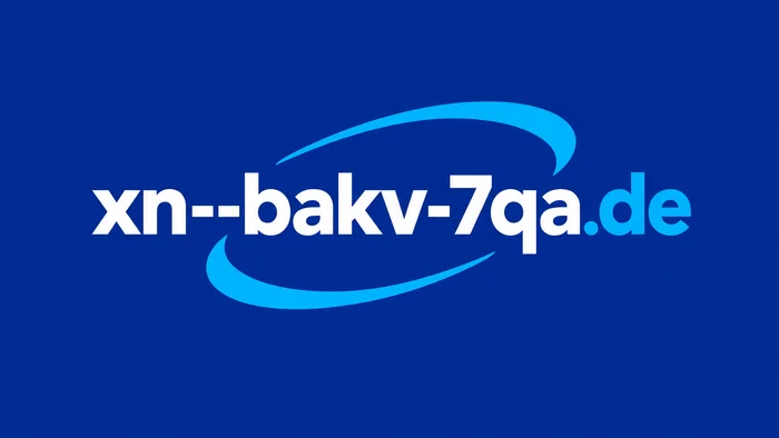 Domain xn--bakv-7qa.de Brand
