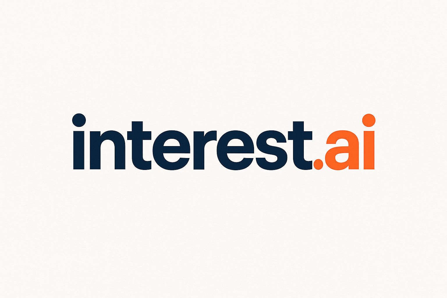 Domain interest.ai Brand