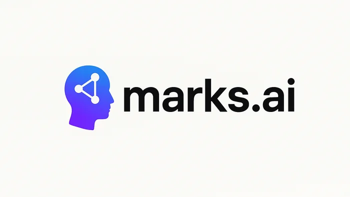 Domain marks.ai Brand