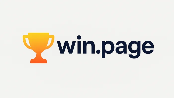 Domain win.page Brand