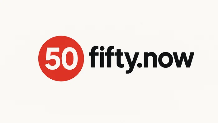 Domain fifty.now Brand
