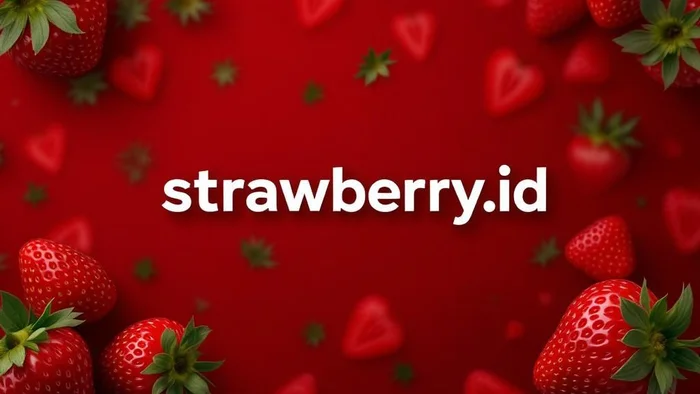 Domain strawberry.id Brand