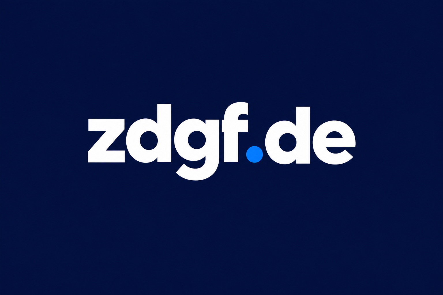 zdgf.de 로고