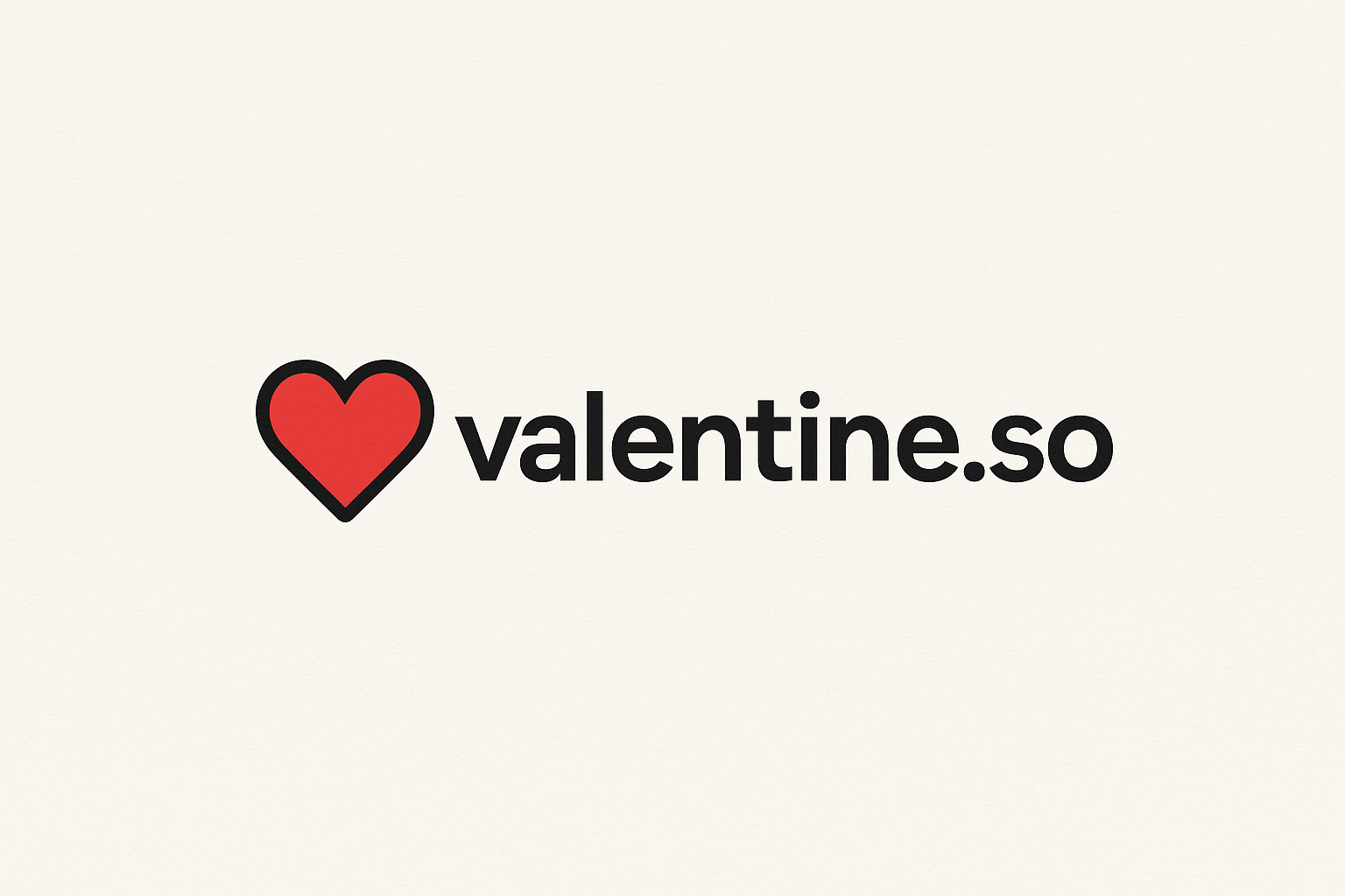 Domain valentine.so Brand