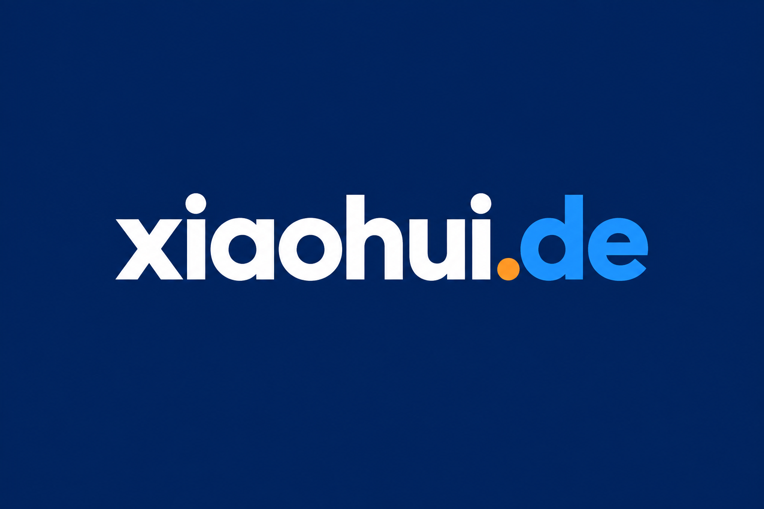 Logo xiaohui.de