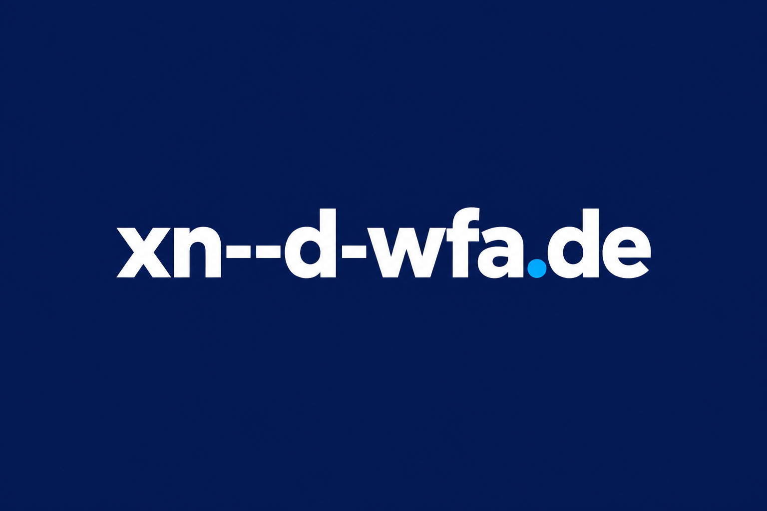 xn--d-wfa.de logosu