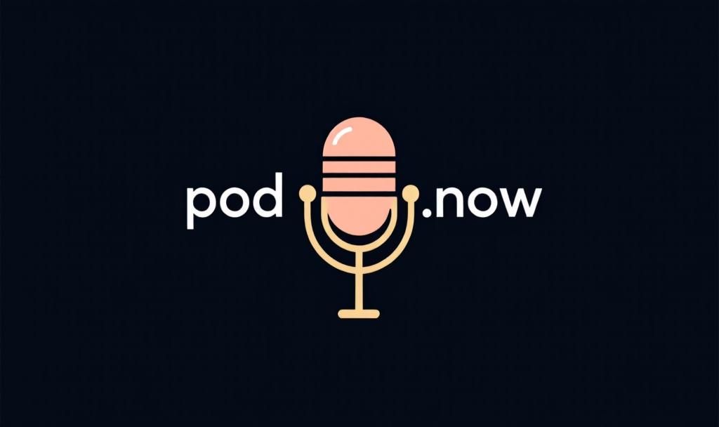 Domain podcast.now Brand