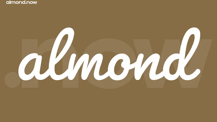Domain almond.now Brand