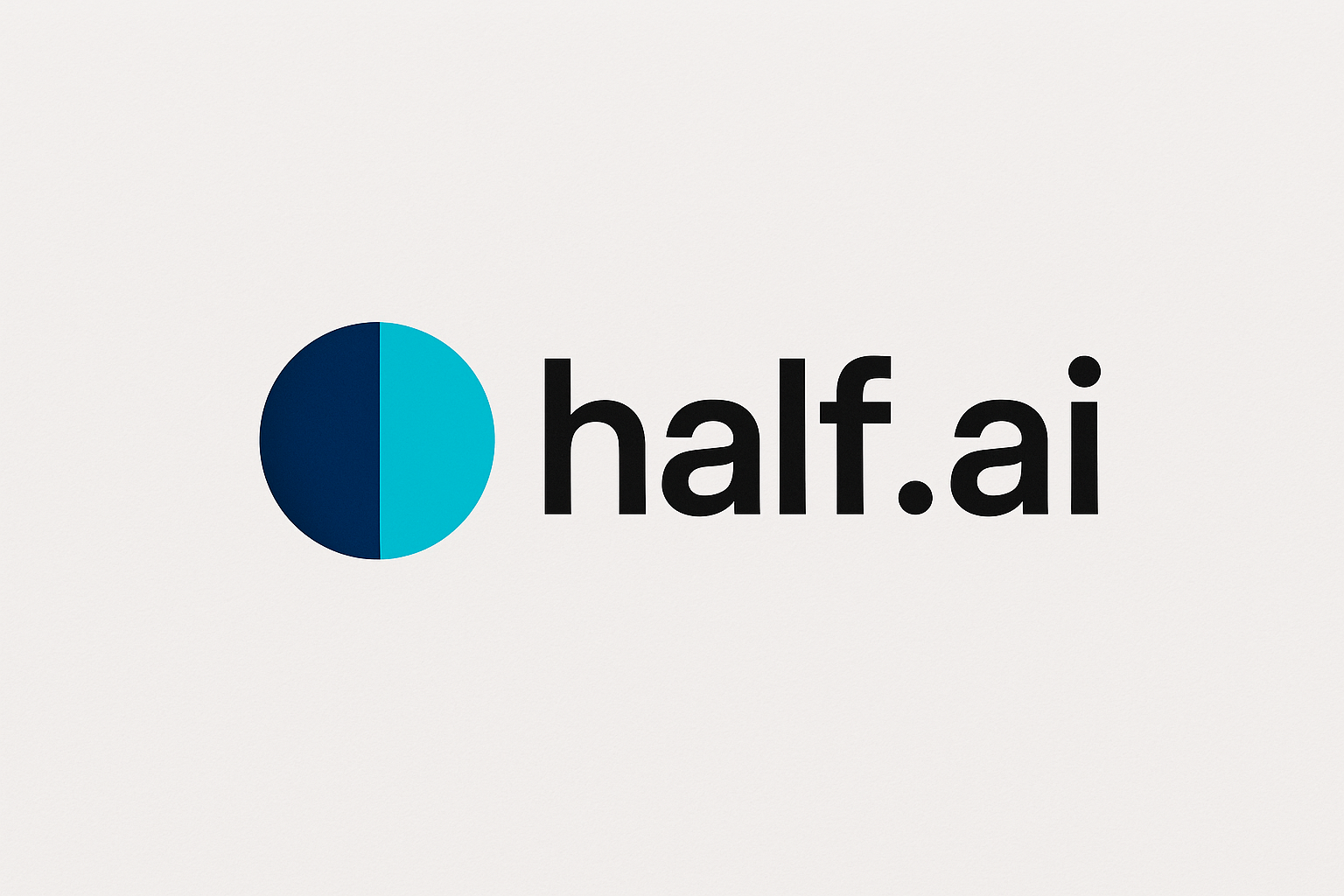 Domain half.ai Brand