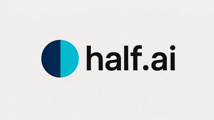 Domain half.ai Brand