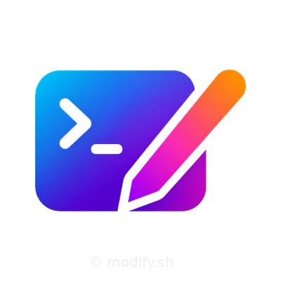 modify.sh logo