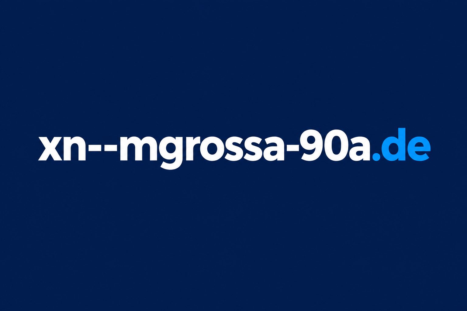 logótipo de xn--mgrossa-90a.de