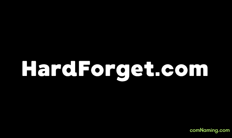 HardForget.com logo