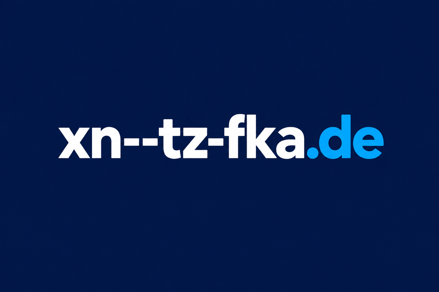 logótipo de xn--tz-fka.de