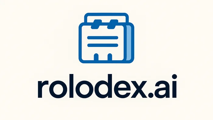 Domain rolodex.ai Brand