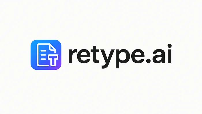 Domain retype.ai Brand
