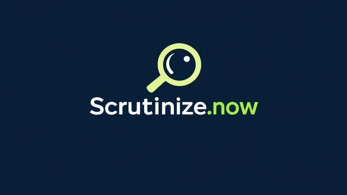 Domain Scrutinize.now Brand