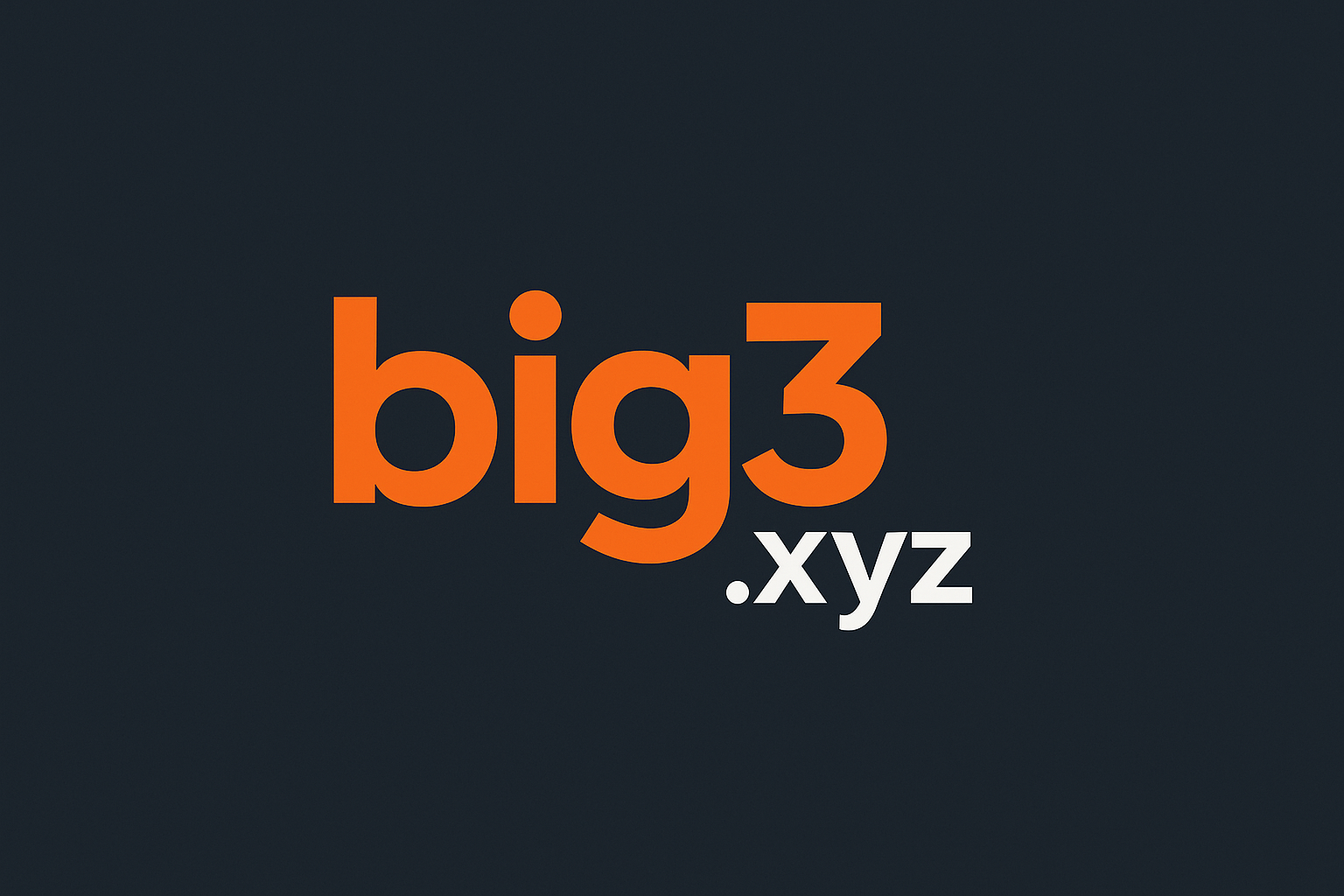 Domain big3.xyz Brand