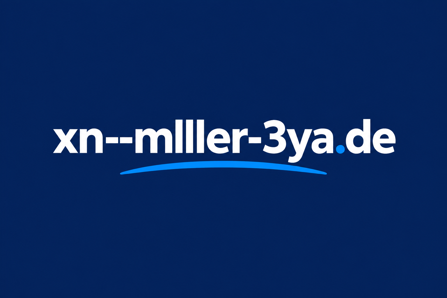 xn--mlller-3ya.de のロゴ