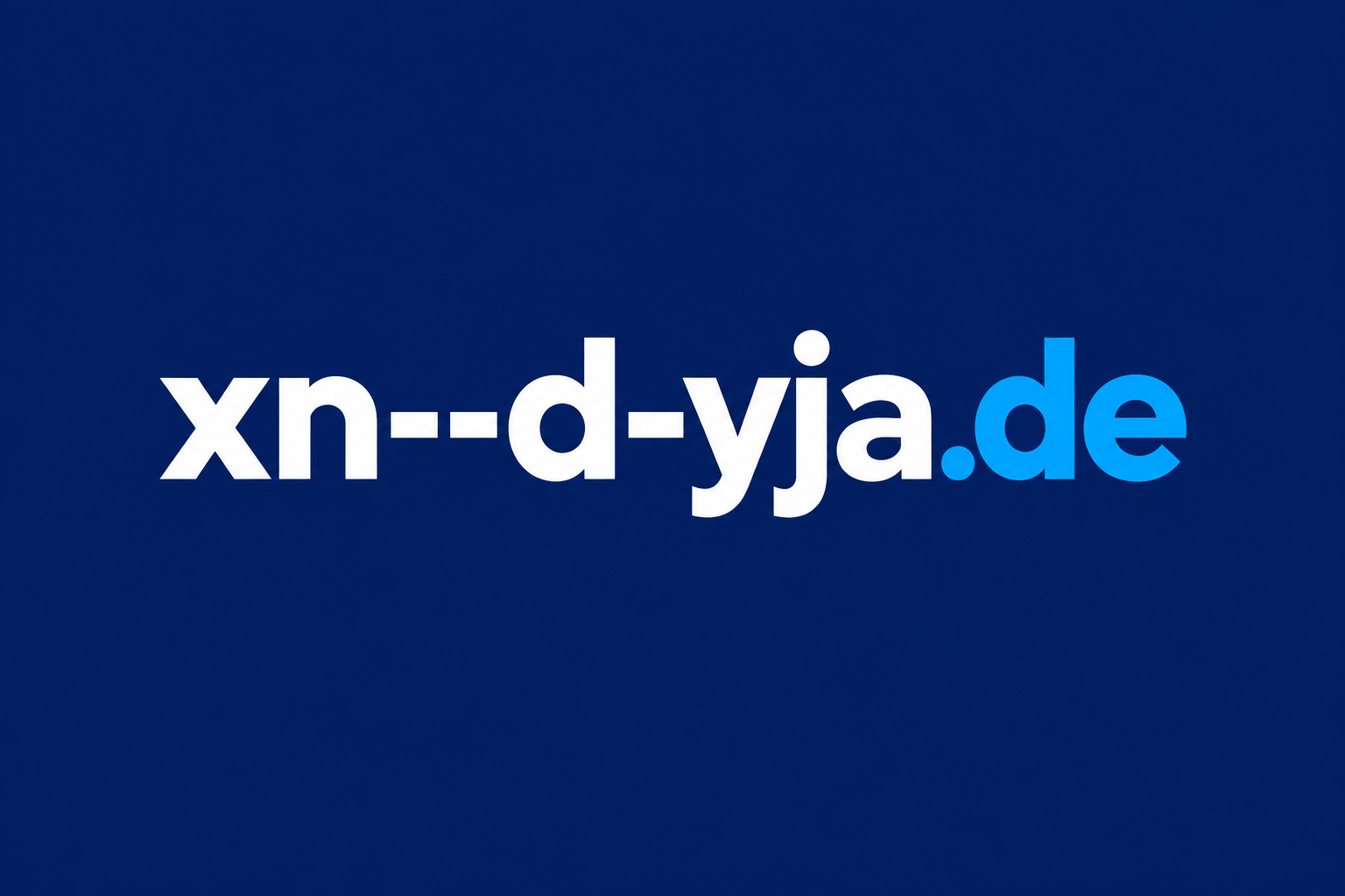 xn--d-yja.de 로고