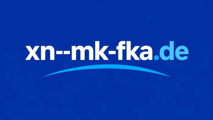 Domain xn--mk-fka.de Brand