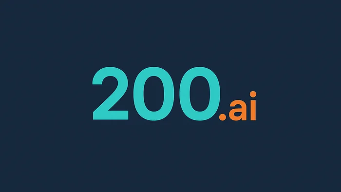 Domain 200.ai Brand