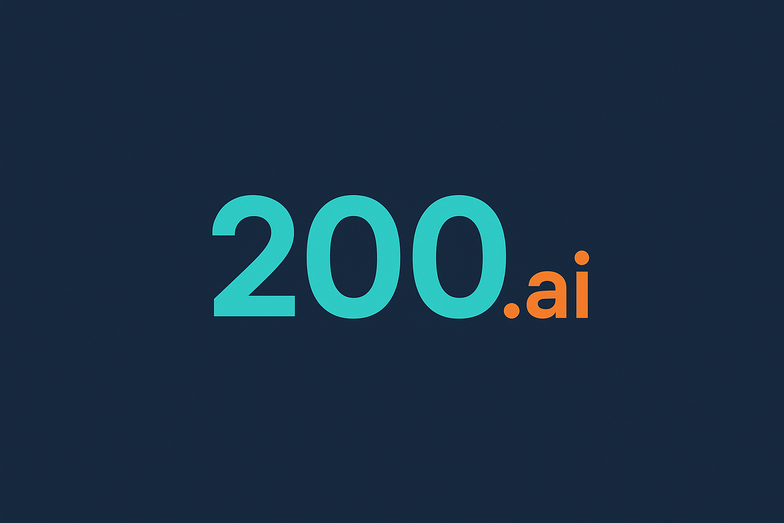 Domain 200.ai Brand