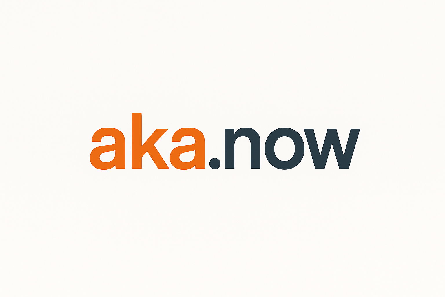 aka.now 標誌