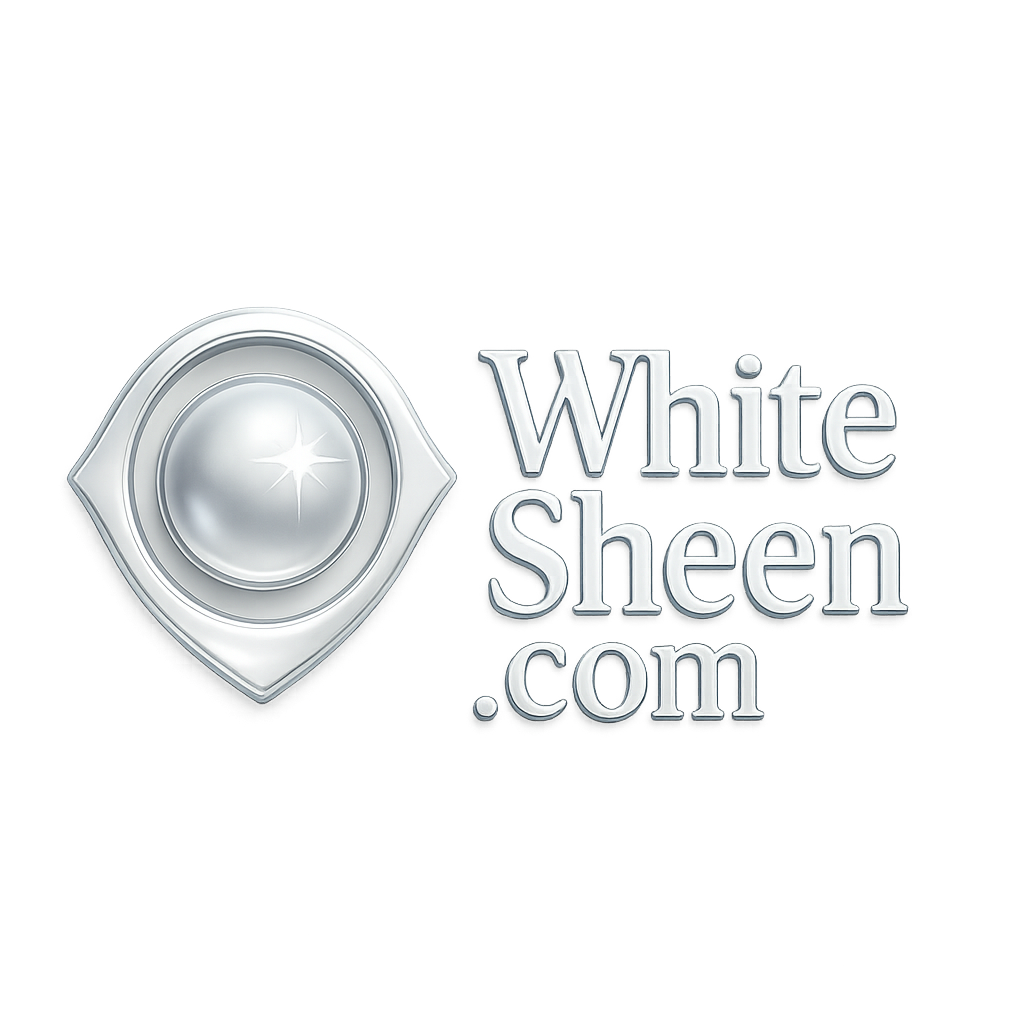 WhiteSheen.com 로고