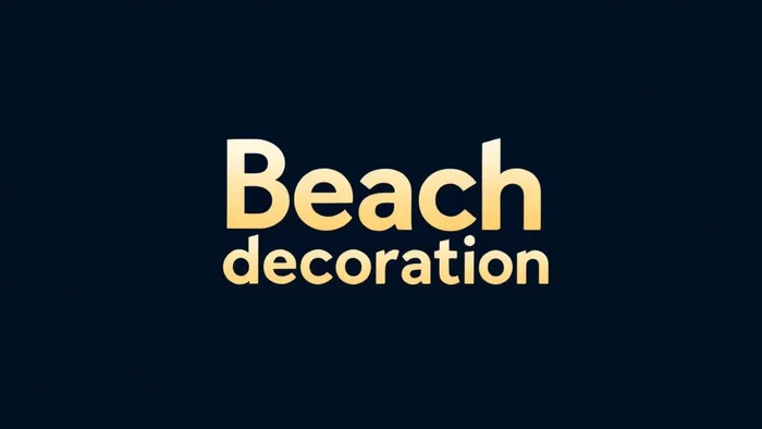 Domain beachdecoration.com Brand