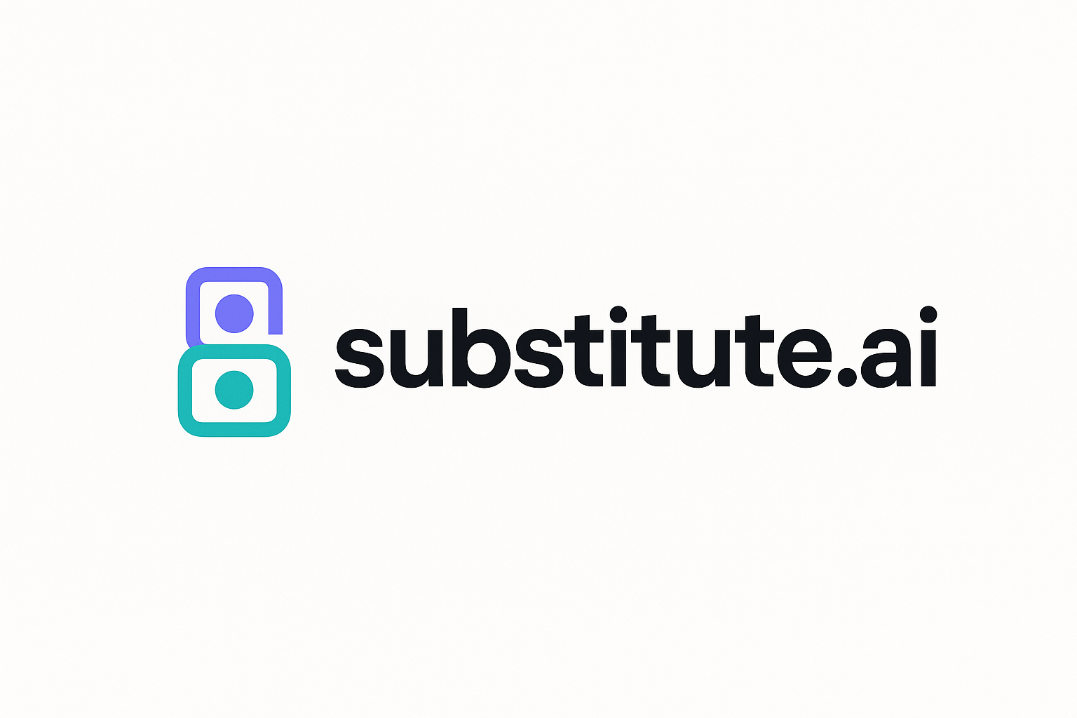 Domain substitute.ai Brand