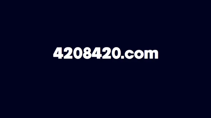 Domain 4208420.com Brand