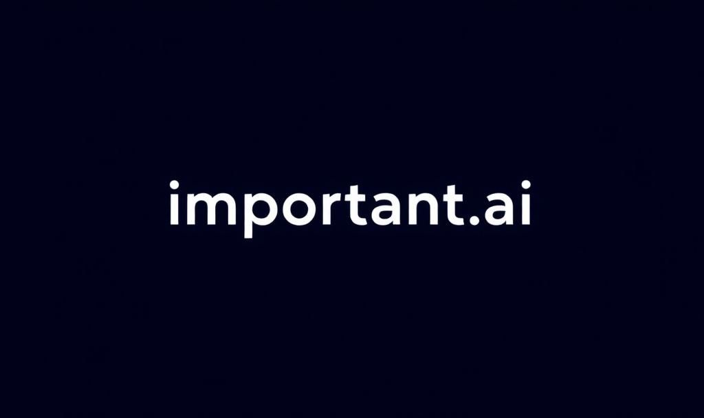 Domain important.ai Brand