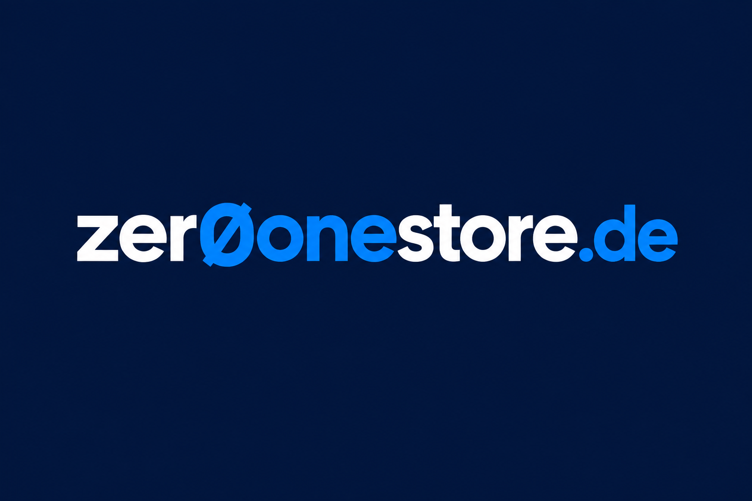 λογότυπο zeroonestore.de