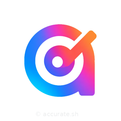 accurate.sh logosu