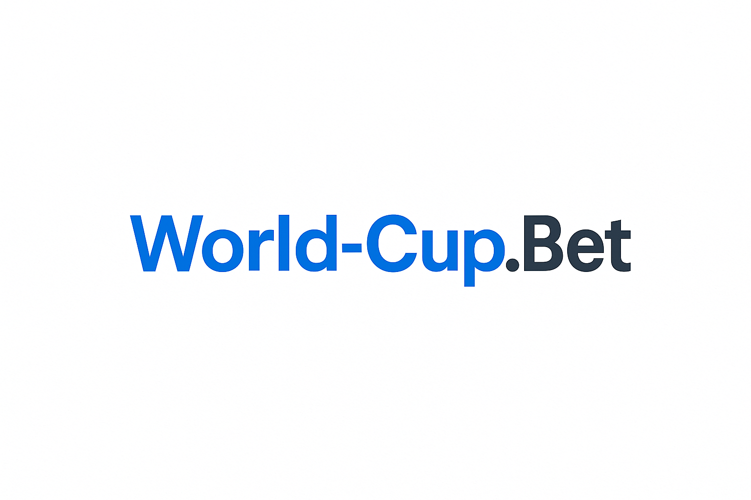 Domain World-Cup.Bet Brand