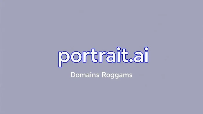 Domain portrait.ai Brand