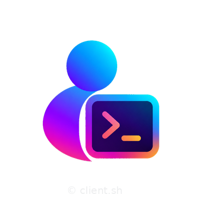 client.sh logo