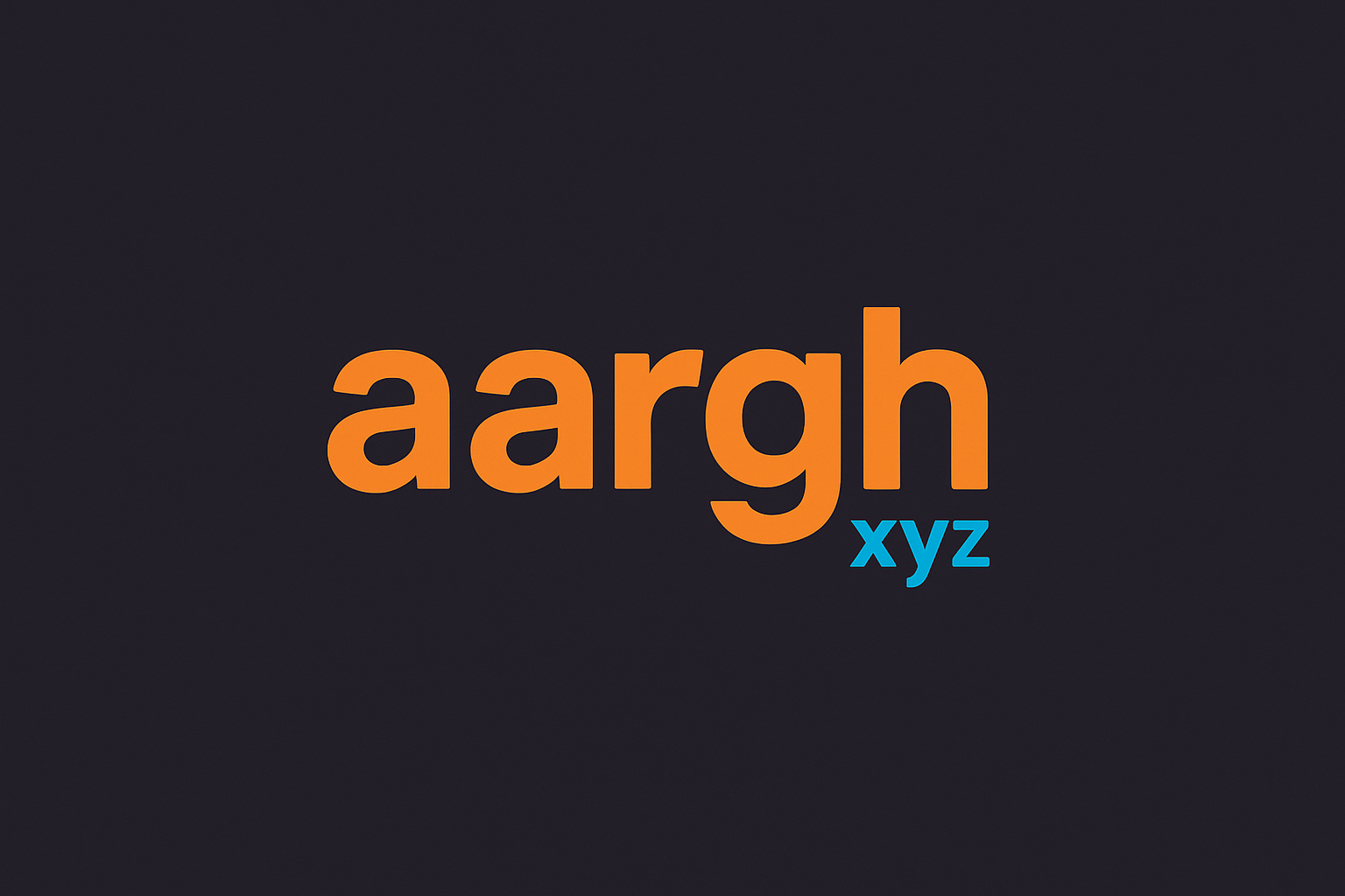 Domain aargh.xyz Brand