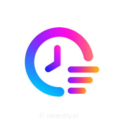 recently.si logotyp