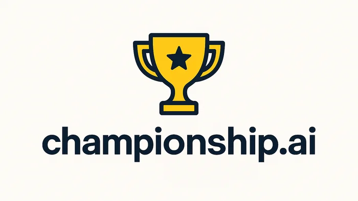 Domain championship.ai Brand