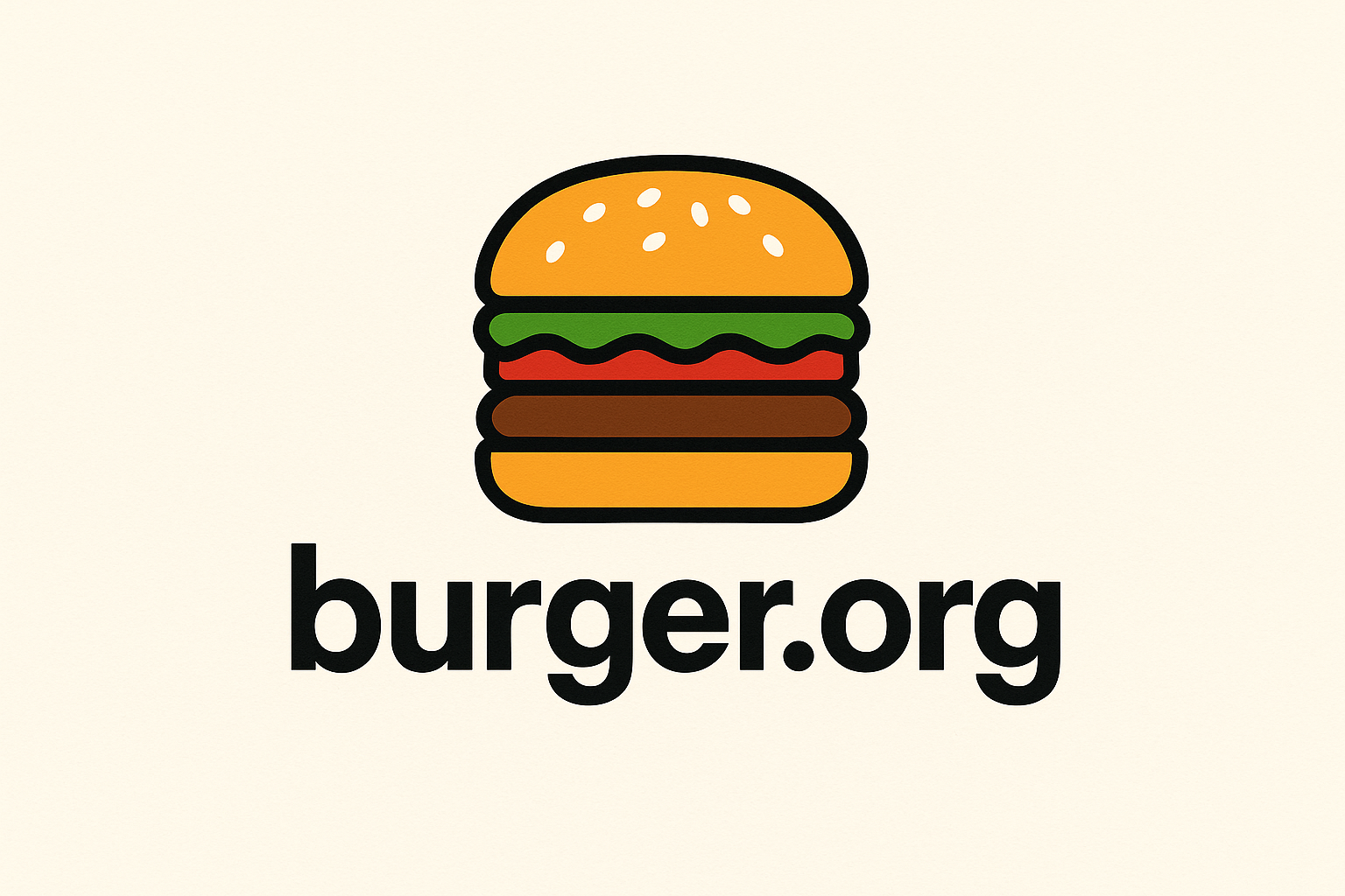 Domain burger.org Brand