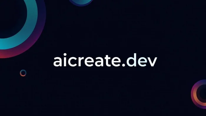 Domain aicreate.dev Brand