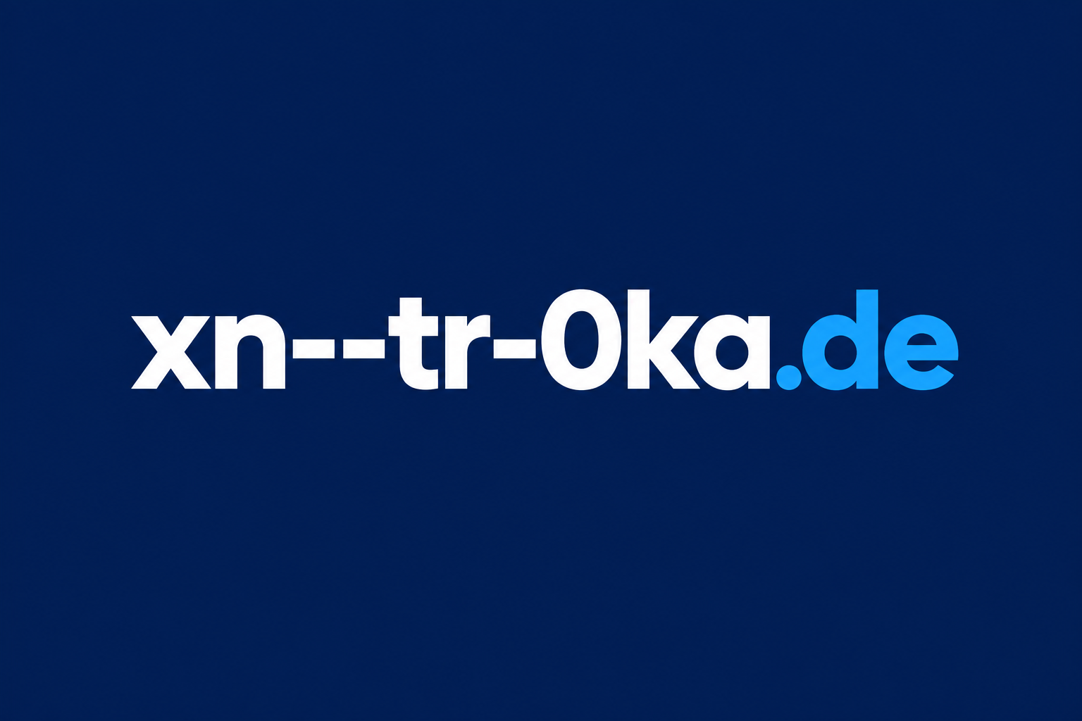 λογότυπο xn--tr-0ka.de