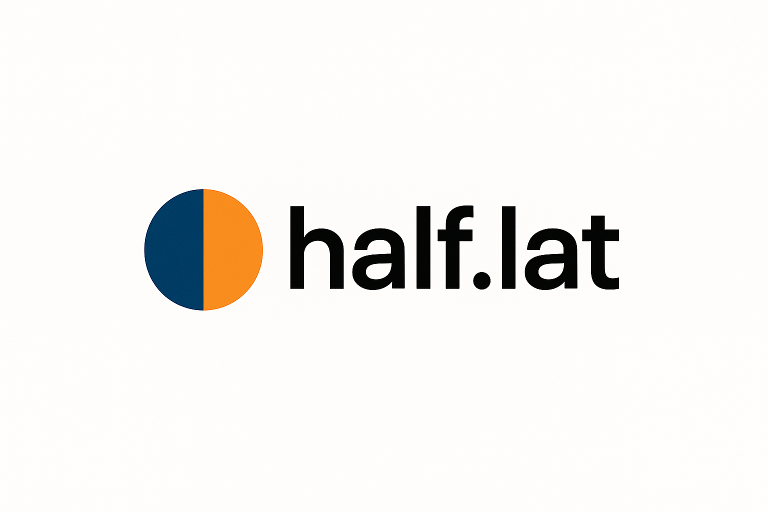 half.lat लोगो