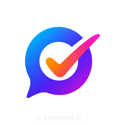 answered.si logo