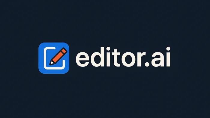 Domain editor.ai Brand